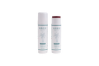 Two tubes of bāeo bare tint 'palisades'—one capped, one open to reveal the tint—both with palm tree graphics and minimalist white labels, showcasing fresh, buildable color for lips and cheeks.