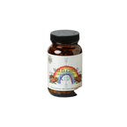 A brown bottle labeled "Wild Mamas Wild Child - Complete Multivitamin For Kids" with a black cap features colorful rainbow artwork and bison illustrations, offering child-friendly ancestral nutrition in a multivitamin supplement.