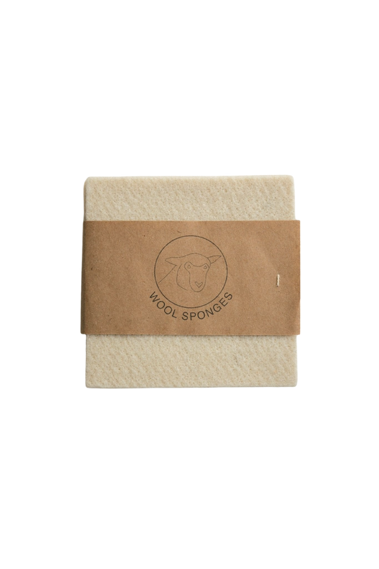 Climate Beneficial™ Wool Sponges in Cream
